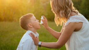 Gestion de l'asthme chez l'enfant